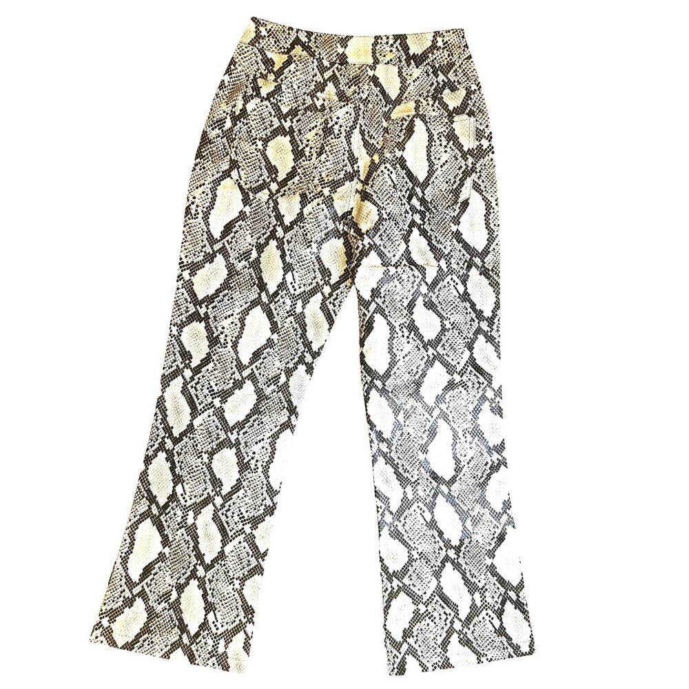 Choosy Snake Print Womens Pants Size M - Picture 6 of 9